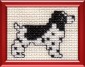 cocker spaniel cross stitch kit