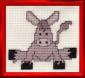 donkey cross stitch