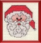 Santa cross stitch